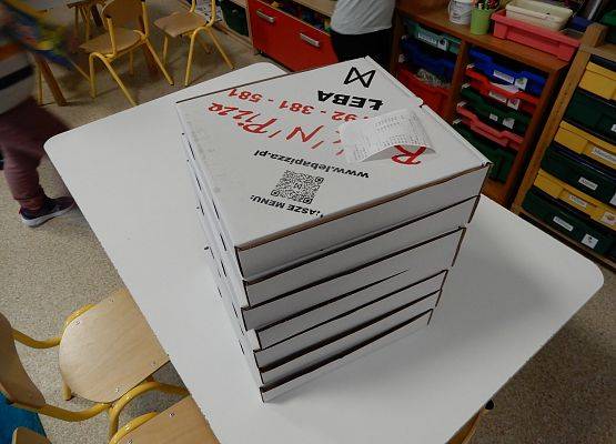 Grafika 1: Dzień pizzy w przedszkolu.