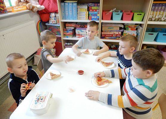 Grafika 4: Dzień pizzy w przedszkolu.
