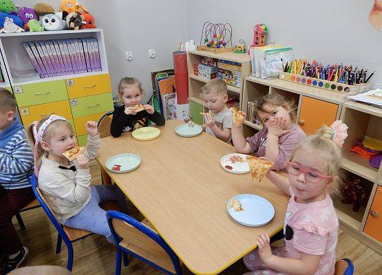 Grafika 8: Dzień pizzy w przedszkolu.