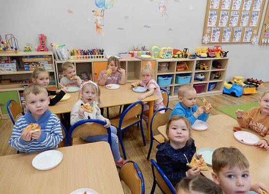 Grafika 9: Dzień pizzy w przedszkolu.