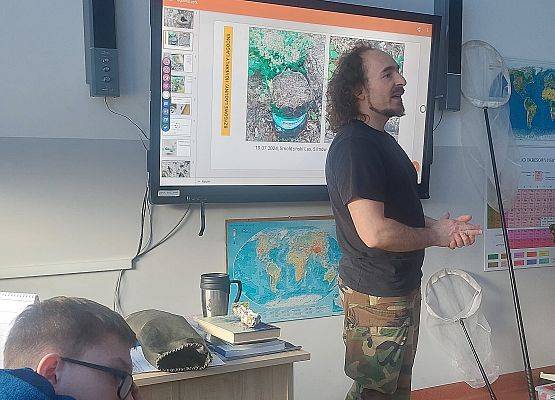 Grafika 8: Warsztaty przyrodnicze ze SPN "Owady i spółka"