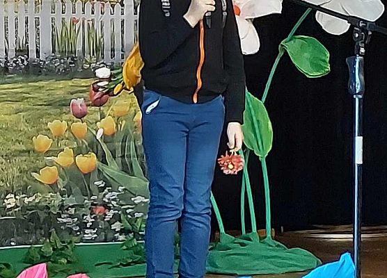 Gminny Konkurs Recytatorski "Wiosna, wiosna, ach to ty" grafika