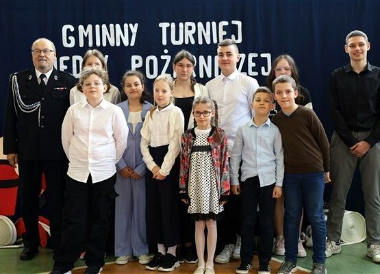 Grafika 11: Gminny etap Ogólnopolskiego Turnieju Wiedzy Pożarniczej