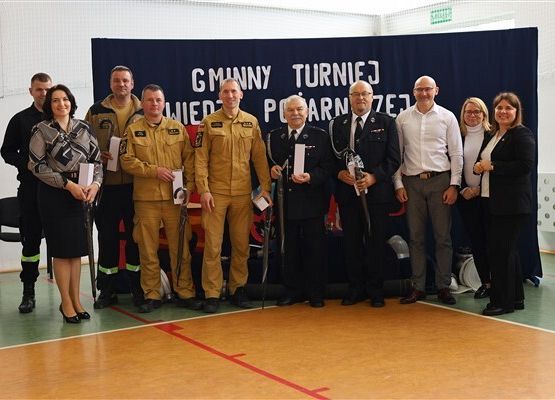 Grafika 28: Gminny etap Ogólnopolskiego Turnieju Wiedzy Pożarniczej