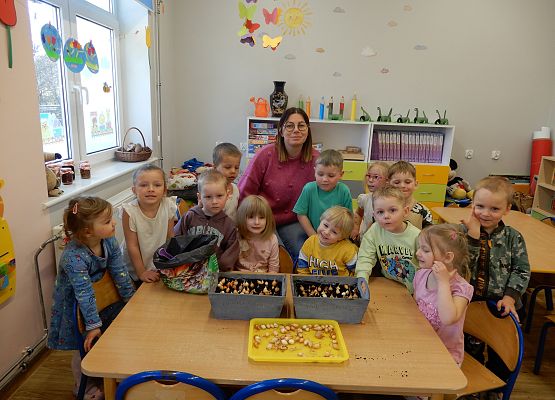 Grafika 15: Sadzimy cebulę w przedszkolu