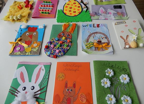 Grafika 5: Konkurs "NAJPIĘKNIEJSZA KARTKA WIELKANOCNA".