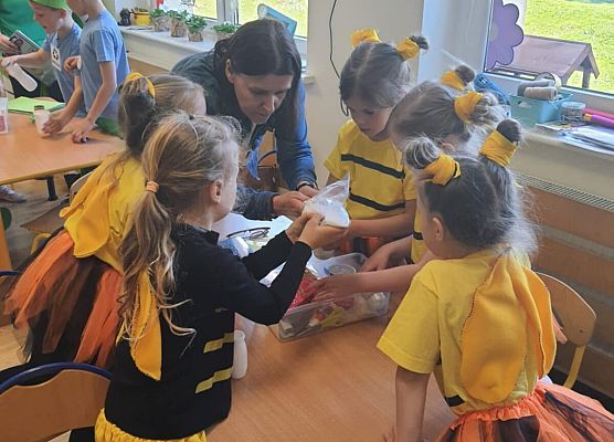 Grafika 6: I miejsce przedszkolaków w "Gminnym Konkursie Ekologicznym".