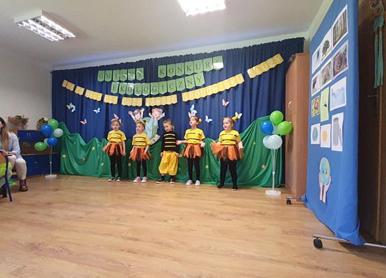 Grafika 7: I miejsce przedszkolaków w "Gminnym Konkursie Ekologicznym".