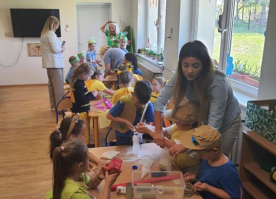 Grafika 8: I miejsce przedszkolaków w "Gminnym Konkursie Ekologicznym".