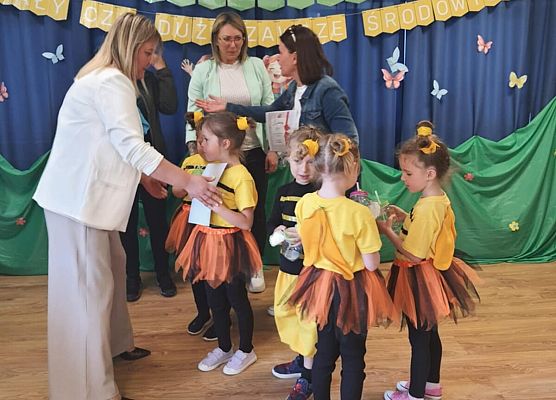 Grafika 9: I miejsce przedszkolaków w "Gminnym Konkursie Ekologicznym".