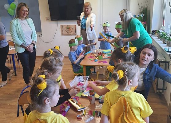 Grafika 10: I miejsce przedszkolaków w "Gminnym Konkursie Ekologicznym".