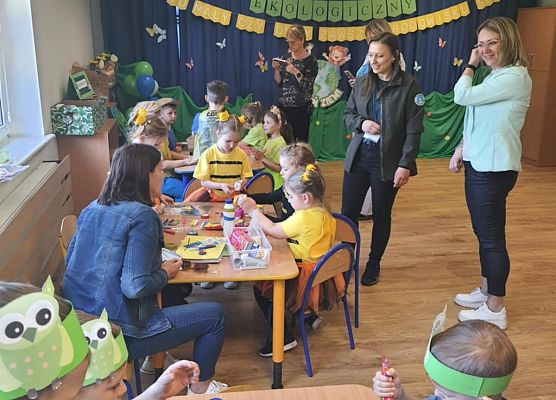 Grafika 11: I miejsce przedszkolaków w "Gminnym Konkursie Ekologicznym".