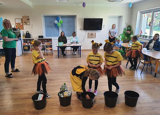 Grafika 13: I miejsce przedszkolaków w "Gminnym Konkursie Ekologicznym".