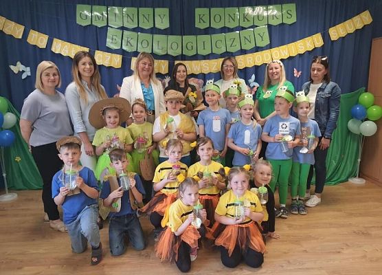 Grafika 2: I miejsce przedszkolaków w "Gminnym Konkursie Ekologicznym".