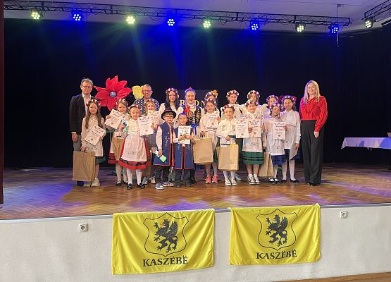 Grafika 3: Eliminacje gminne 54. Konkursu Recytatorskiego Literatury Kaszubskiej "Rodnô Mòwa"