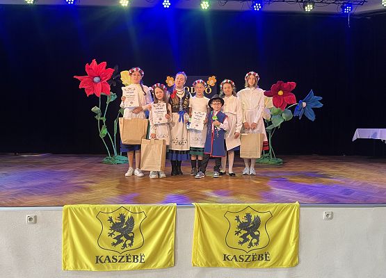 Grafika 5: Eliminacje gminne 54. Konkursu Recytatorskiego Literatury Kaszubskiej "Rodnô Mòwa"