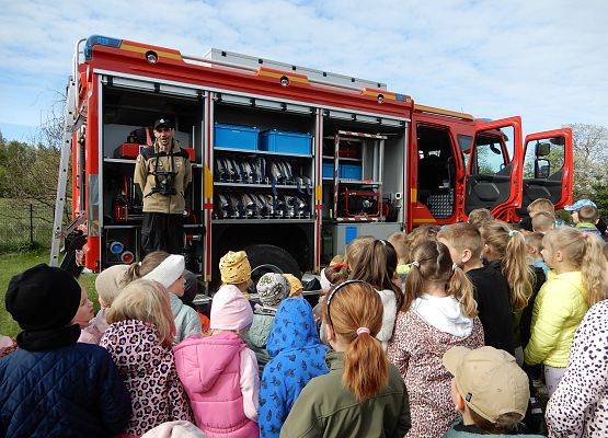 Grafika 2: Wizyta strażaków