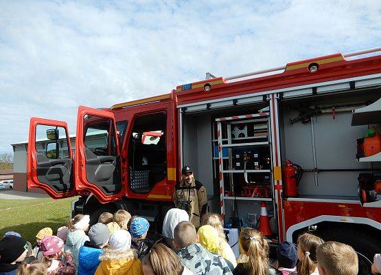 Grafika 8: Wizyta strażaków