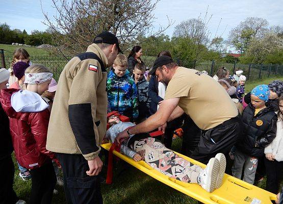 Grafika 12: Wizyta strażaków