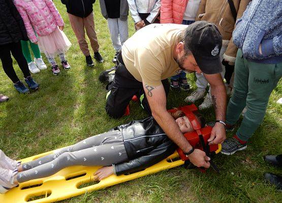 Grafika 13: Wizyta strażaków