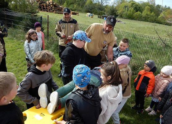 Grafika 14: Wizyta strażaków