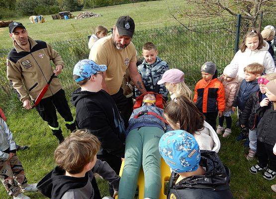 Grafika 15: Wizyta strażaków