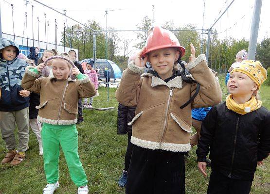 Grafika 17: Wizyta strażaków