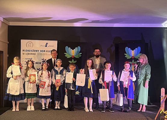 Grafika 5: Eliminacje powiatowe 54. Konkursu Recytatorskiego Literatury Kaszubskiej "Rodnô Mòwa"