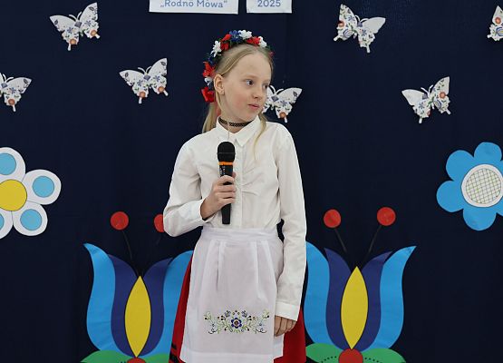 Grafika 4: Eliminacje szkolne 54. Konkursu Recytatorskiego Literatury Kaszubskiej "Rodnô Mòwa"