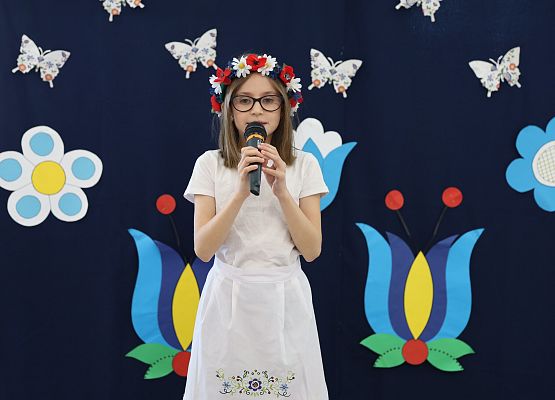 Grafika 5: Eliminacje szkolne 54. Konkursu Recytatorskiego Literatury Kaszubskiej "Rodnô Mòwa"