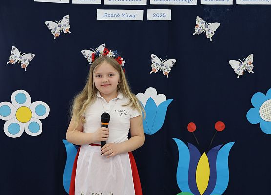 Grafika 6: Eliminacje szkolne 54. Konkursu Recytatorskiego Literatury Kaszubskiej "Rodnô Mòwa"