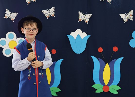 Grafika 7: Eliminacje szkolne 54. Konkursu Recytatorskiego Literatury Kaszubskiej "Rodnô Mòwa"