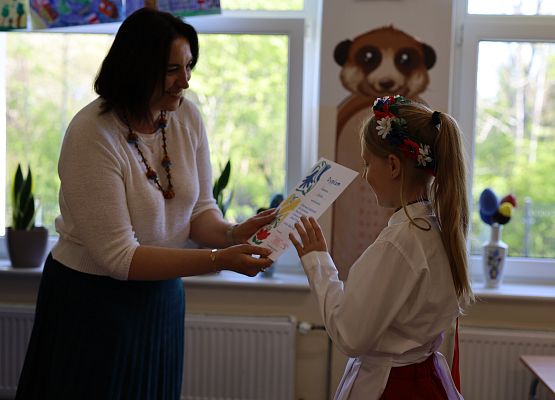 Grafika 12: Eliminacje szkolne 54. Konkursu Recytatorskiego Literatury Kaszubskiej "Rodnô Mòwa"