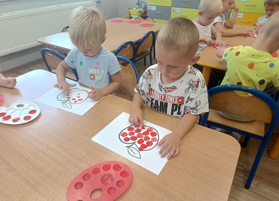 Grafika 33: Międzynarodowy Dzień Kropki w przedszkolu