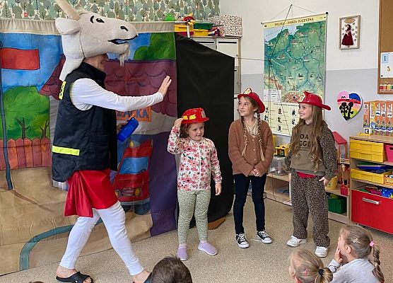 Grafika 1: Wizyta Teatrzyku „Duet” z Krakowa