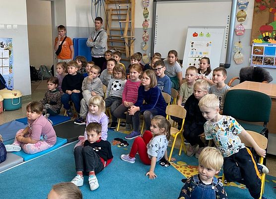 Grafika 7: Wizyta Teatrzyku „Duet” z Krakowa