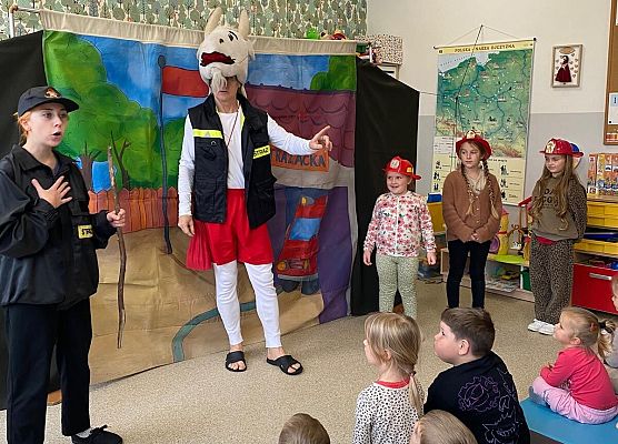 Grafika 8: Wizyta Teatrzyku „Duet” z Krakowa