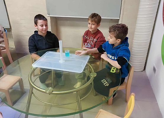 Wizyta klas 2-4 w Hevelianum w Gdańsku grafika