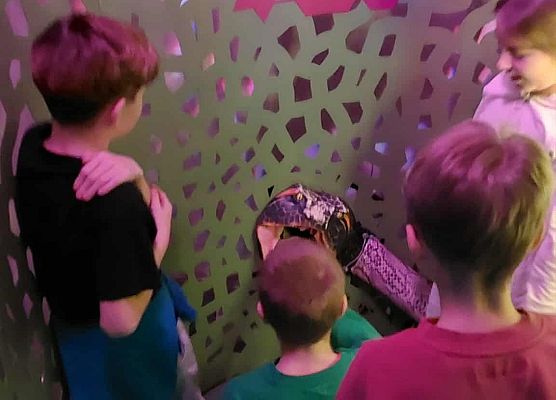 Wizyta klas 2-4 w Hevelianum w Gdańsku grafika