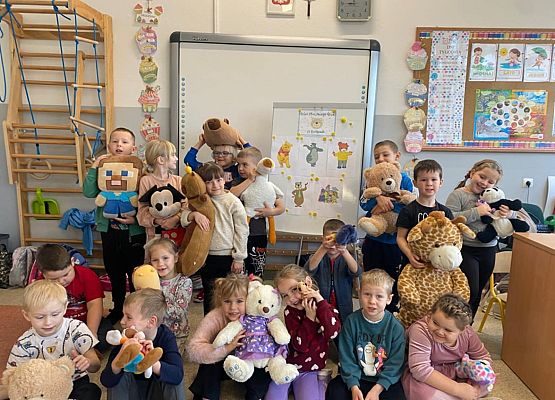Grafika 29: Dzień Pluszowego Misia w naszym przedszkolu