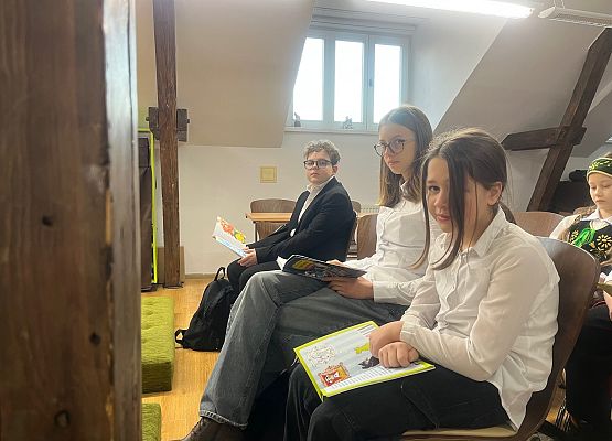 Grafika 2: Eliminacje powiatowe konkursu "Méster Blnégò Czetaniô"