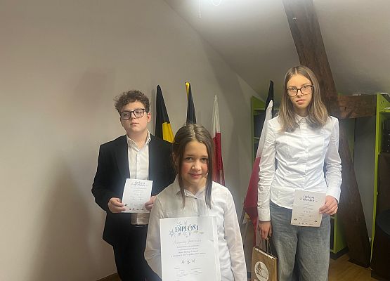 Grafika 9: Eliminacje powiatowe konkursu "Méster Blnégò Czetaniô"