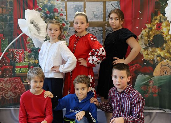 Wigilijne spotkania w szkole grafika