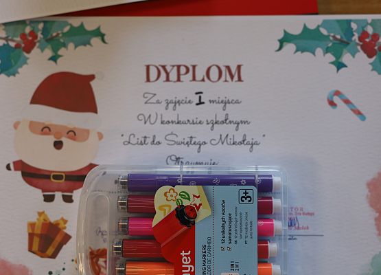 Konkurs na List do Świętego Mikołaja grafika