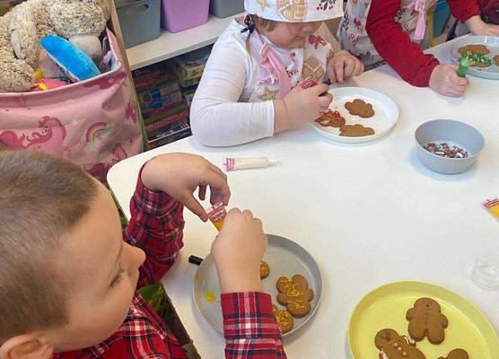 Grafika 7: Wigilia w przedszkolu