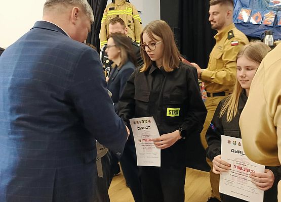 Grafika 4: Powiatowy Etap Turnieju Wiedzy Pożarniczej