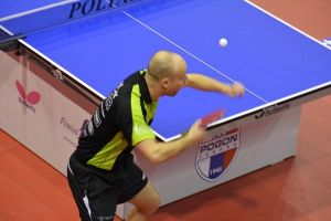 Grafika #1: Tenis stołowy. Podziwianie mistrzów