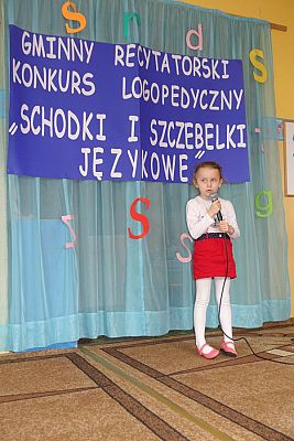 Grafika #3: I GMINNY RECYTATORSKI KONKURS LOGOPEDYCZNY "SCHODKI I SZCZEBELKI"