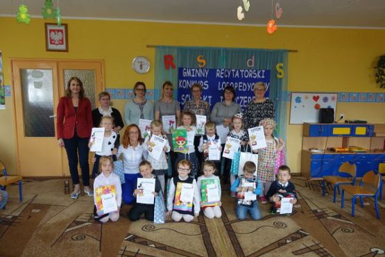 Grafika #0: I GMINNY RECYTATORSKI KONKURS LOGOPEDYCZNY "SCHODKI I SZCZEBELKI"