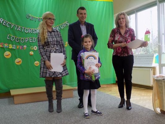Grafika #3: Gminny Logopedyczny Konkurs Recytatorski